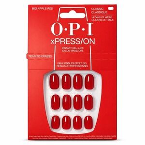 OPI - xPRESS/ON Big Apple Red (0.07 oz) - Press On Nails